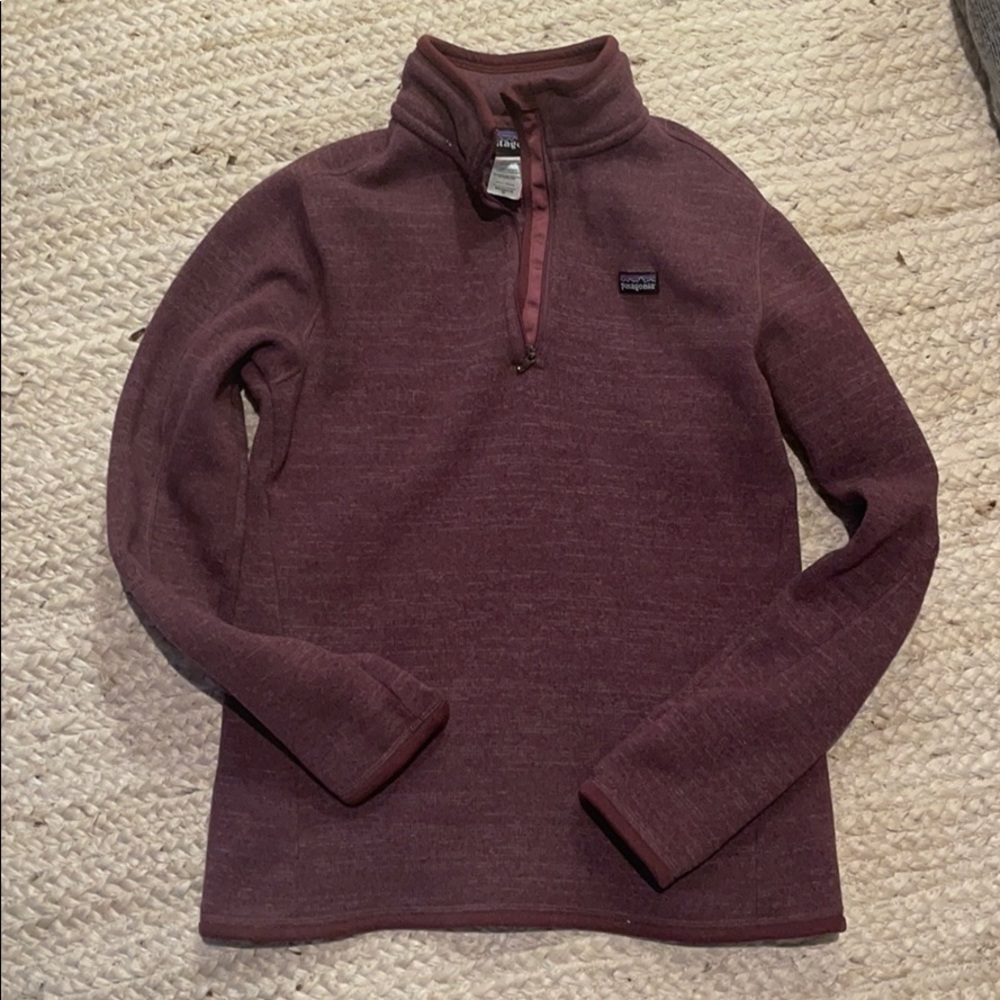 Patagonia quarter zip fleece